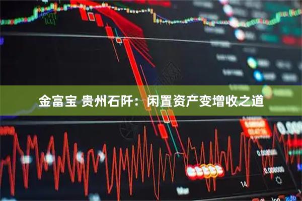 金富宝 贵州石阡:闲置资产变增收之道