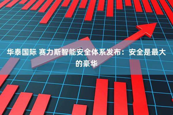 华泰国际 赛力斯智能安全体系发布：安全是最大的豪华
